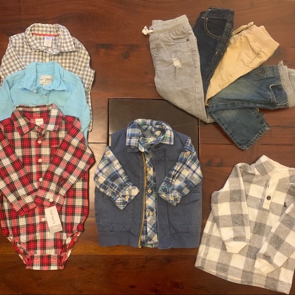 Carter's Other - Holiday & Picture-Worthy Lot of 18m Boy Gear